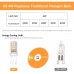 AGOTD 4W G9 LED Bulb, 2700k Warm White No Flicker LED Bulb, 400 Lumens, Non-Dimmable 360 Degree Angle,Pack of 10